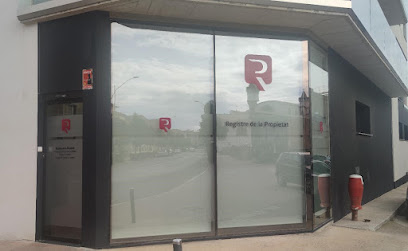 Fachada de Registro de la Propiedad de Gandesa