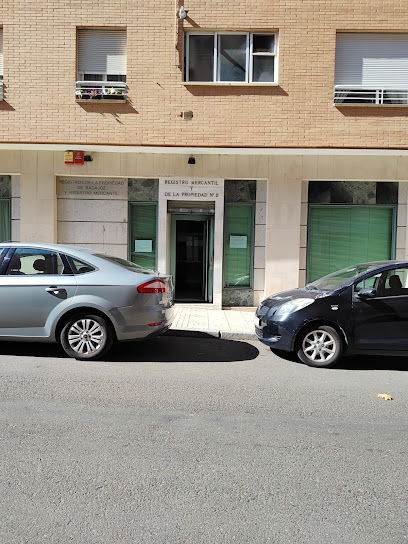Fachada de Registro de la Propiedad de Mercantil y de Bienes Muebles de Badajoz