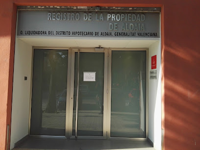 Fachada de Registro de la Propiedad de Aldaia