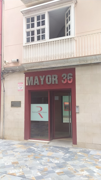 Fachada de Registro Cartagena Nº 01