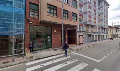 Fachada de Registro de la Propiedad de Mieres del Camino