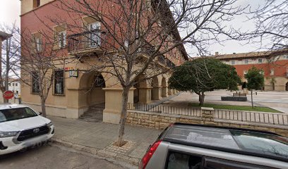 Fachada de Registro de la Propiedad de Belchite