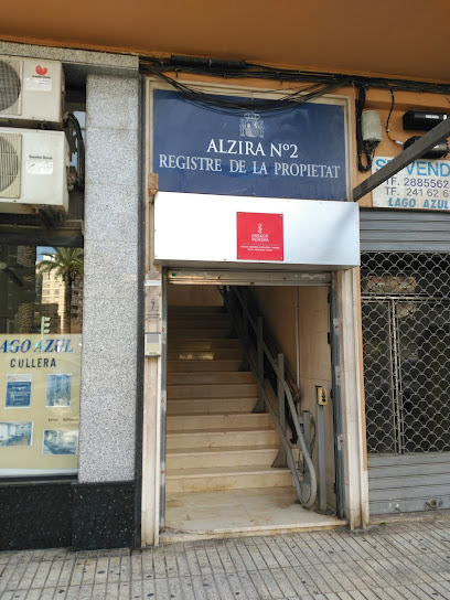 Fachada de Registro de la Propiedad de Alzira Nº 02