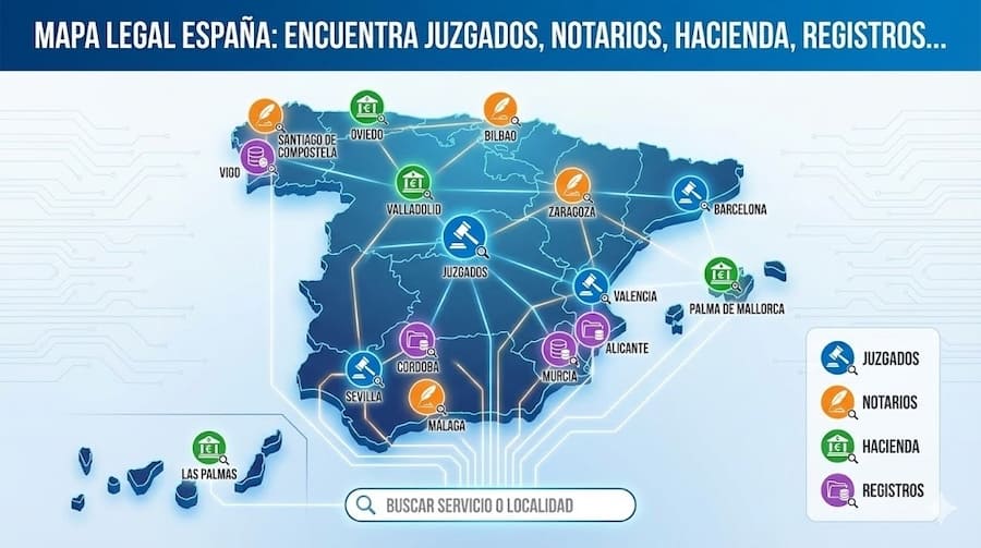 mapa legal