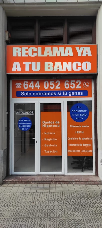 (Arrigorriaga) RECLAMA YA A TU BANCO - ABOGADOS